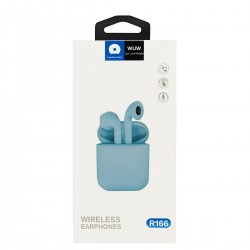 WUW R166 design AP2 Слушалки безжични с кристален звук - Черен