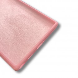 Silicone case TP-59 +камера за Samsung S24 Ultra - Розов