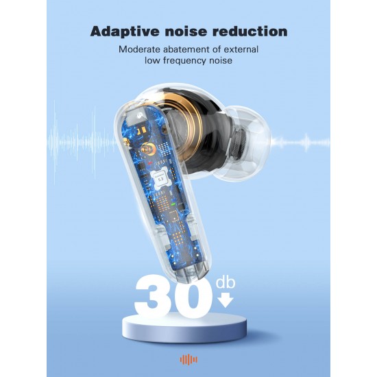 Слушалки T05 LDNIO TWS HD Audio BT Earbuds BT5.3 30ч. - Черен