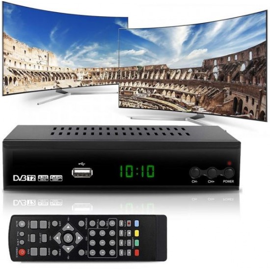 ТВ DVB декодер T2  за ефирна телевизия 