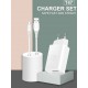 WUW T47 2A Зарядно с кабел USB към Type-C 