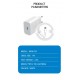 WUW T53 220V Комплект зарядно 2.4A USB-C към Lightning