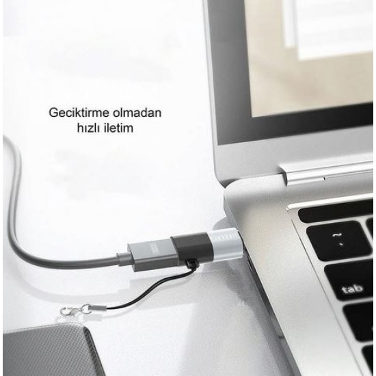 EARLDOM TC17 Преобразувател Plug and Play Type-C към Lightning - сребрист