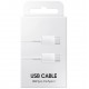  Кабел USB-C към USB-C 45W 2M (кут.) Бързо Зреждане - Бял