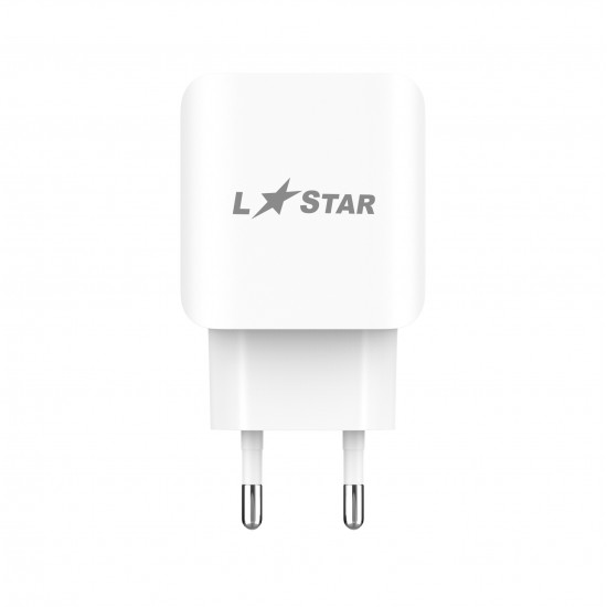 220V Адаптер TC-9 3.0A  L✮Star Fast Бързо зареждащ - Бял