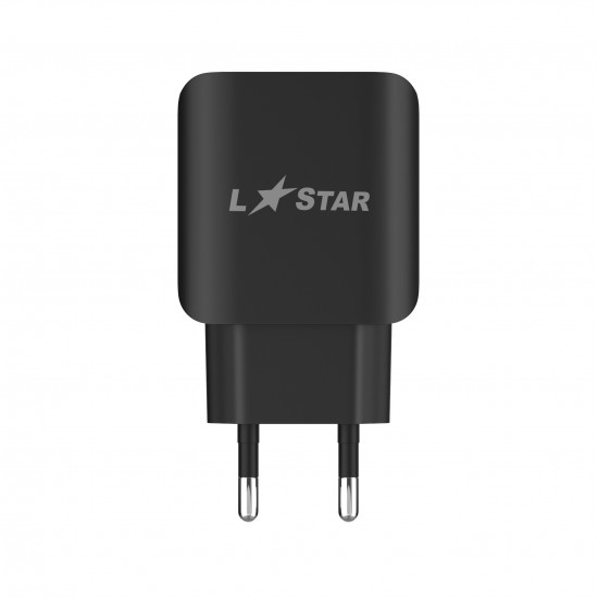 220V Адаптер TC-9 3.0A  L✮Star Fast Бързо зареждащ - Черен