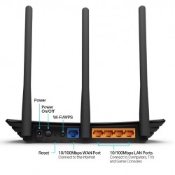 Рутер TP-LINK TL-WR940N, 2,4GHz Wireless N 450Mbps, 5-port