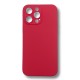 Силиконов гръб TP18 +камера за iPhone 12 mini - Малина