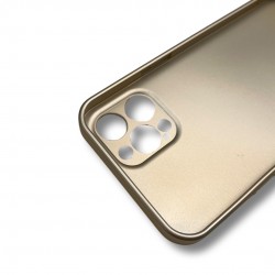 Силиконов гръб TP18 +камера за Xiaomi Mi 10T  - Златист