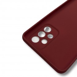 Силиконов гръб TP18 за Samsung A51 - Кафяв