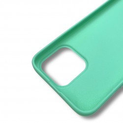 Силиконов гръб ( TP-7 )TP18 за iPhone 13 Mini - Ментов