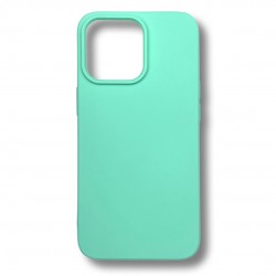 Силиконов гръб ( TP-7 )TP18 за iPhone 13 Mini - Ментов