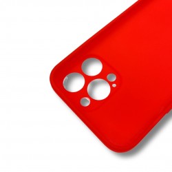 Силиконов гръб TP18+камера за Xiaomi Redmi Note 14 Pro 5G - Червен