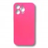 Силиконов гръб TP18 +камера за iPhone 16 Pro - Розов