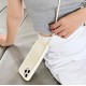 TP-16 Силиконов калъф с връзка за iPhone 14 Pro Max  - Бял