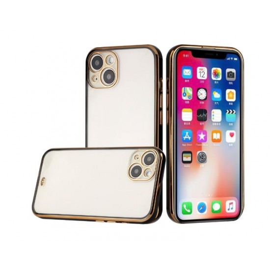 Калъф TP28 Angel Eyes Samsung A23 прозрачен с Черна Рамка