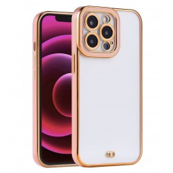 Калъф TP28 Angel Eyes Samsung A23 прозрачен с Розова Рамка