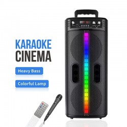 Bluetooth Колона 8" – TTD-2806 с Микрофон и Дистанционно 20W