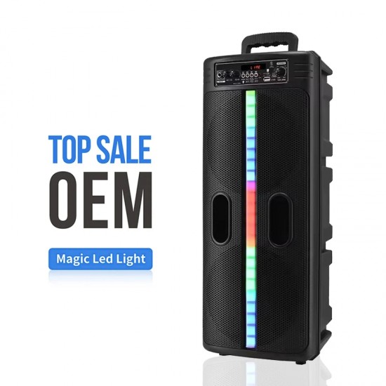 Bluetooth Колона 8" – TTD-2806 с Микрофон и Дистанционно 20W