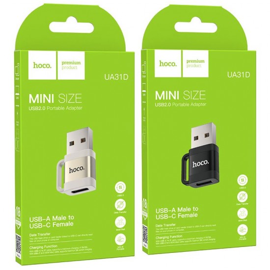 Преходник UA31D HOCO USB-C към USB 2.0