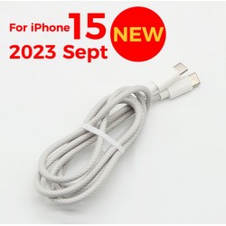 Плетен foxкабел iPh15серията Type-C към Type-C PD60W  (2m)