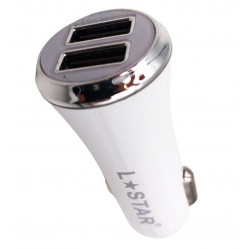12V CC-3400 Type- C L✮Star Зарядно за кола 2.4А с двойно USB