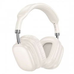 HOCO W52 Wireless Headphones BT v5.4 – Milky White