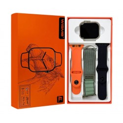  WISME WS-76 AMOLED Смартчасовник – IP68, Висока Яркост - СИВ КОРПУС