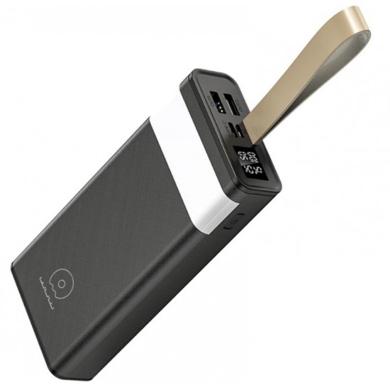 WUW-Y114 Пр.зарядно 2.1A LED DISPLAY MICRO+USB-C+2изх.USB 40,000MAH