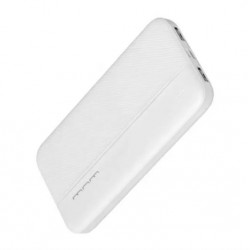 WUW-Y93 Тънко Пр.зарядно 2.1A MICRO+USB-C+2изх.USB 10,000MAH - Бял