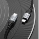 HOCO Кабел “X102 Fresh” PD27W  Type-C към Lightning (1M) - Черен