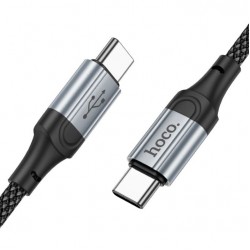 HOCO Кабел “X102 Fresh” 60W  Type-C към Type-C (1M) - Черен