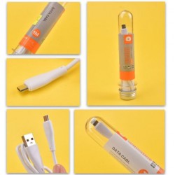 30бр. WUW X204 Кабел за Зареждане 2.4A 1M - USB към Type-C