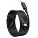 HOCO Кабел HOCO X88 USB-C към USB-C, 60W, 2M – Черен