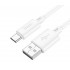 HOCO Кабел X88 USB към TYPE-C, 3A, 2M - Бял