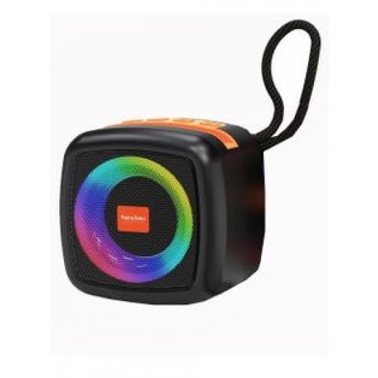 Мини LED 10W RGB Преносима Тонколона X-911 - Черен