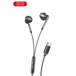 XO Метални слушалки XO-EP66 с Type-C жак - Черен