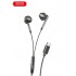 XO Метални слушалки XO-EP66 с Type-C жак - Черен