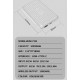 WUW-Y104 Безж. магнитно зарядно PD20W USB-C+1изх.USB 10,000MAH - Silver