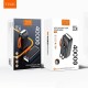 TUGII Външна батерия Y400 40000mAh, 22.5W с вградени кабели и LED фенер – Черна