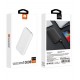 WUW-Y93 Тънко Пр.зарядно 2.1A MICRO+USB-C+2изх.USB 10,000MAH - Черен