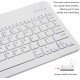 Комплект Bluetooth безжична клавиатура с мишка YL-01 - Бял