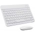 Комплект Bluetooth безжична клавиатура с мишка YL-01 - Бял