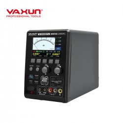 YAXUN YX-3010AD PRO 3-в-1 Интелигентен Лабораторен Захранващ Блок 30V 10A 300W с Цифров Мултиметър, PD 60W Зареждане и 4" LCD Дисплей