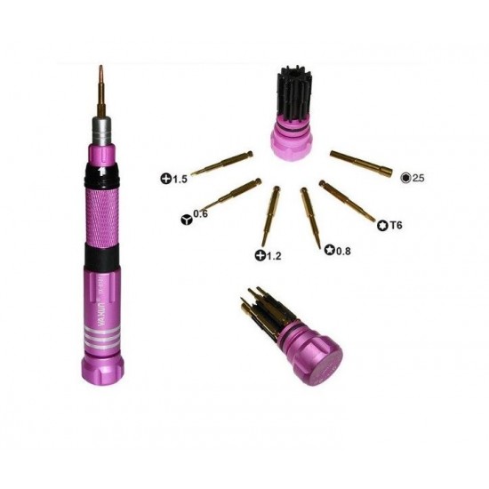 YAXUN YX-8181 Комплект отвертки  за iPhone – 6 в 1