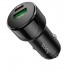 HOCO 12V Адаптер Z42 с 2 изхода PD20W+18WQC3.0+LED display (черен)