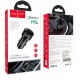 HOCO 12V Адаптер Z42 с 2 изхода PD20W+18WQC3.0+LED display (черен)