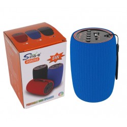 Преносим Bluetooth мини високоговорител ZQS202 - Син – Компактен и многофункционален 