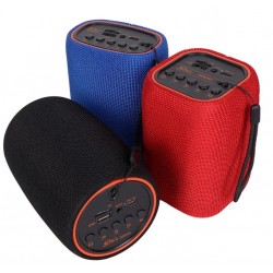 Преносим Bluetooth мини високоговорител ZQS202 - Син – Компактен и многофункционален 