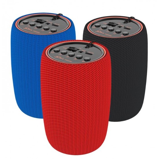 Преносим Bluetooth мини високоговорител ZQS202 - Син – Компактен и многофункционален 